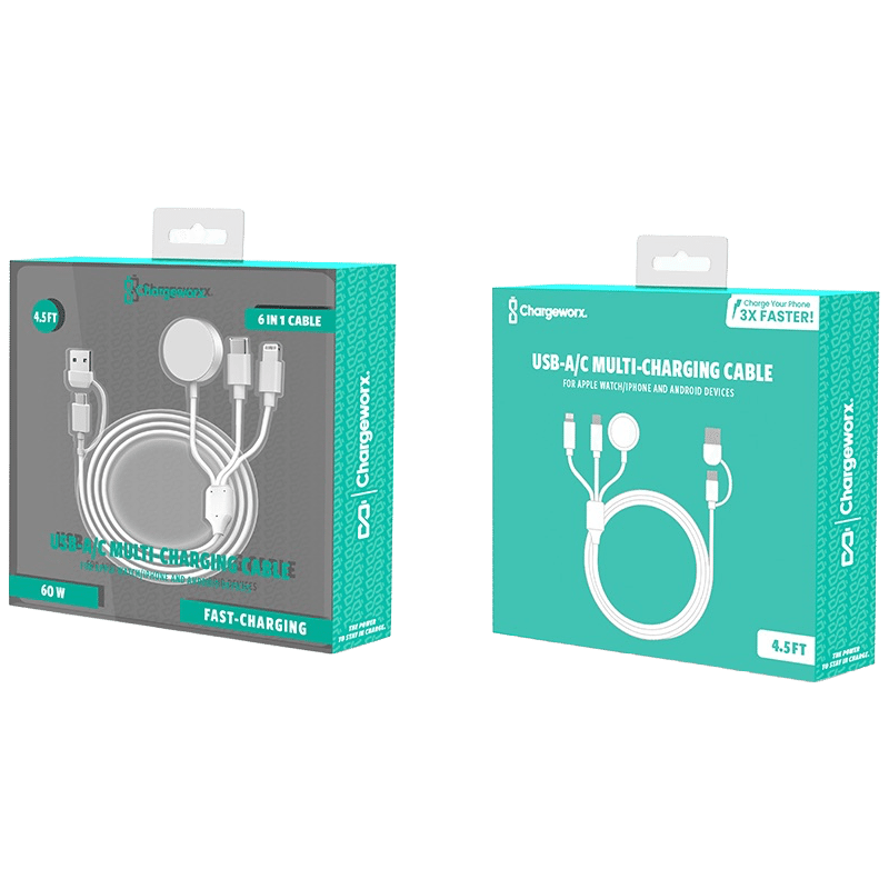 6-in-1 Multi-Charging Cable