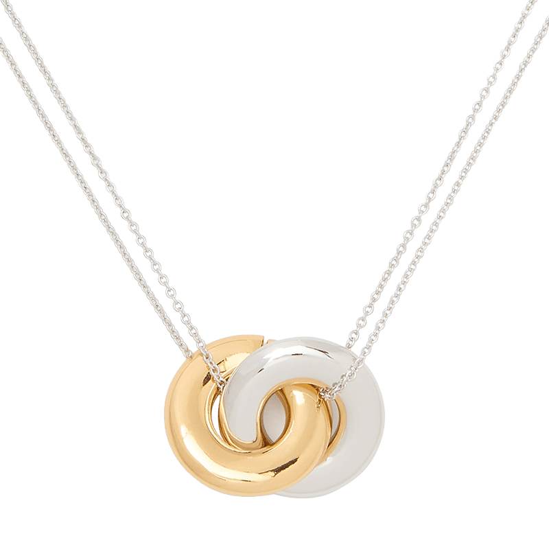 Interlock Pendant Necklace