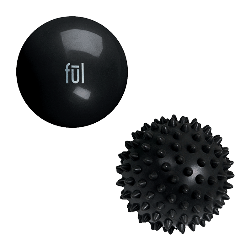 Black Massage Ball Set (2 Pieces)