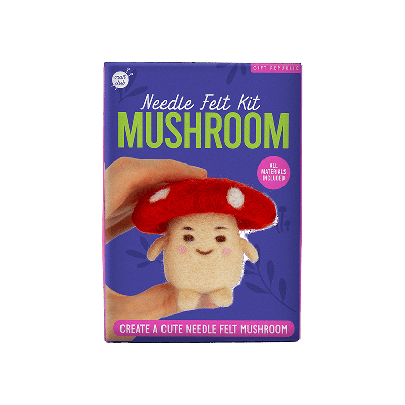Mushroom Needle Felt Kit