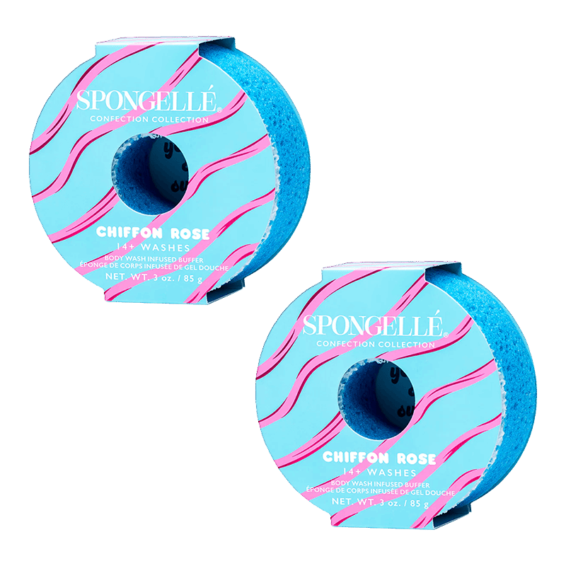 Spongelle Chiffon Rose - Confection Buffer