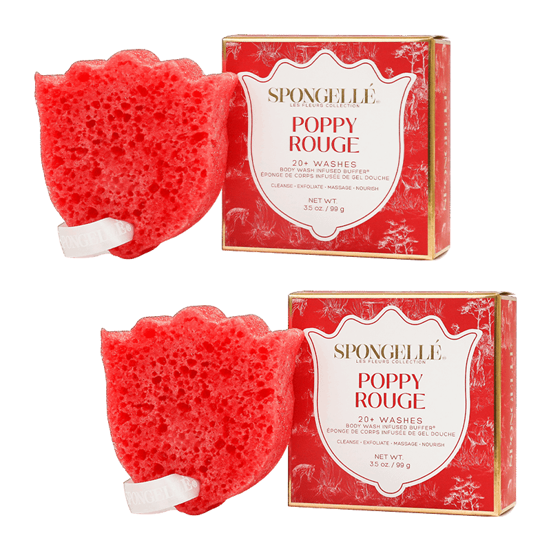 Spongelle Poppy Rouge Flower Buffer