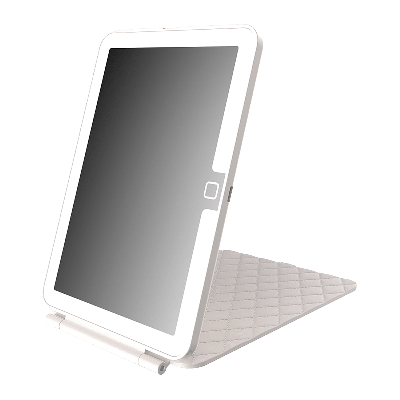 Rechargeable Travel Makeup Mirror with 3 Color Lighting