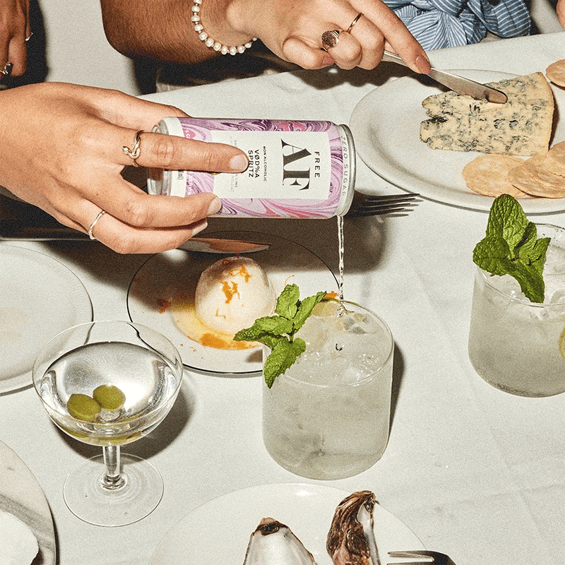 Non-Alcoholic Vodka Spritz