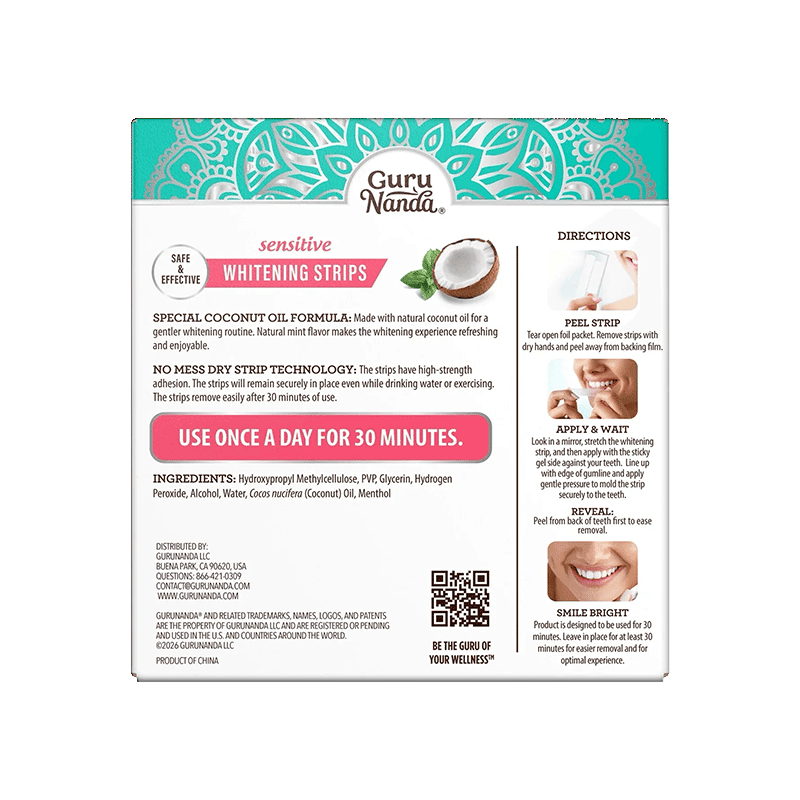 Sensitive Whitening Strips 32ct