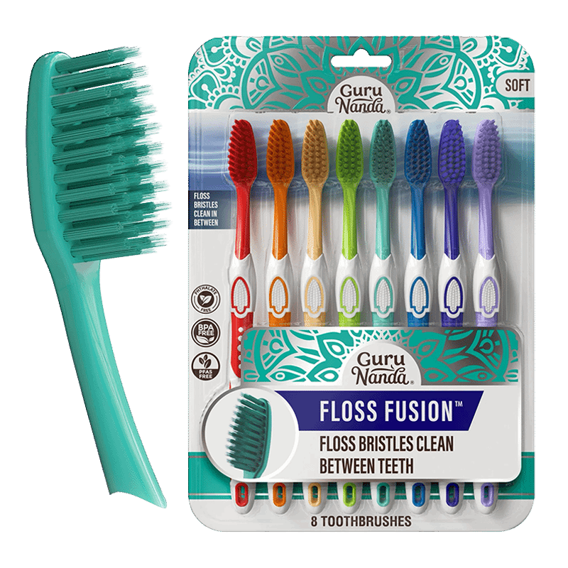 Floss Fusion Toothbrush 8PK