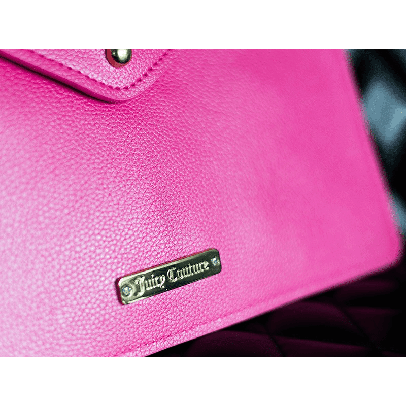 Flat Clutch Bag with Gold Studs
