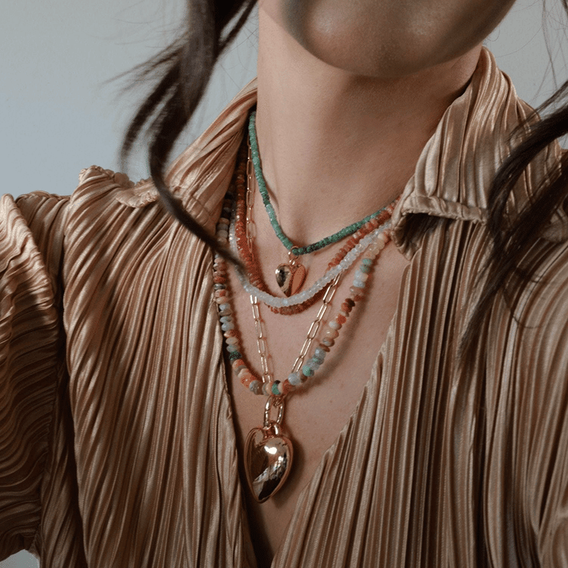 Lizbeth Heart Necklace