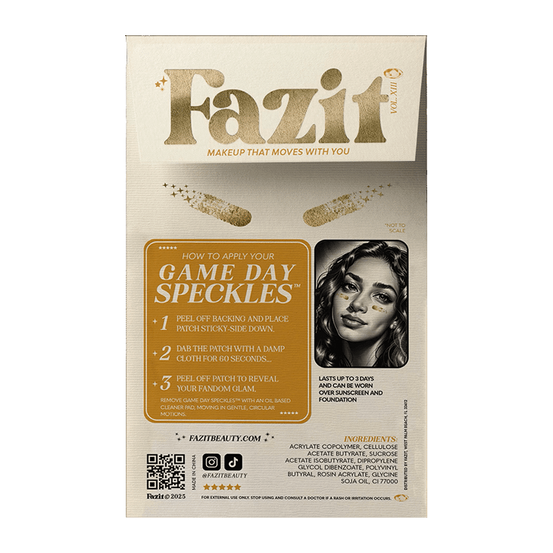 Game Day Makeup Patch