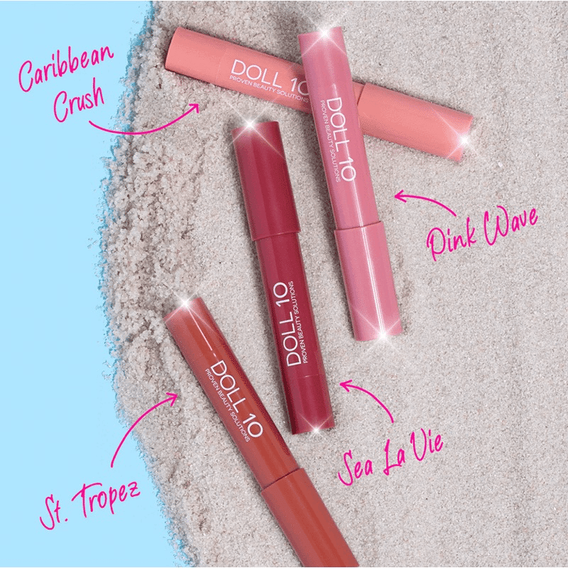 Nude Beach 4 Piece Soft Focus Lip Crayon Collection