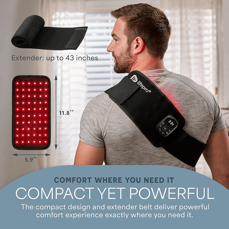 AllevaRed Pro Micro Red Light Therapy Belt