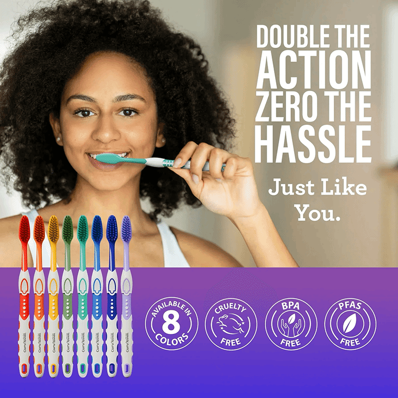 Floss Fusion Toothbrush 8PK
