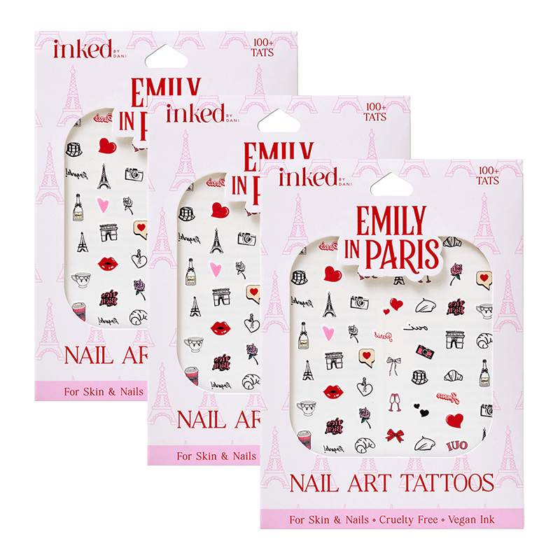 Inked By Dani Emily In Paris: Amour Nail Art