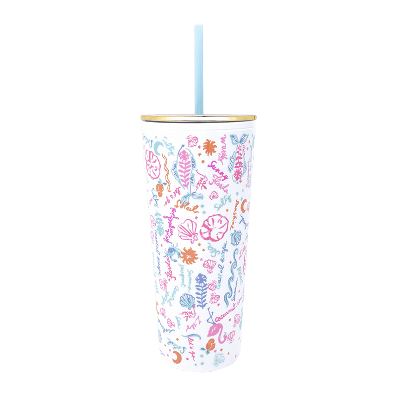 Tumbler with Straw
