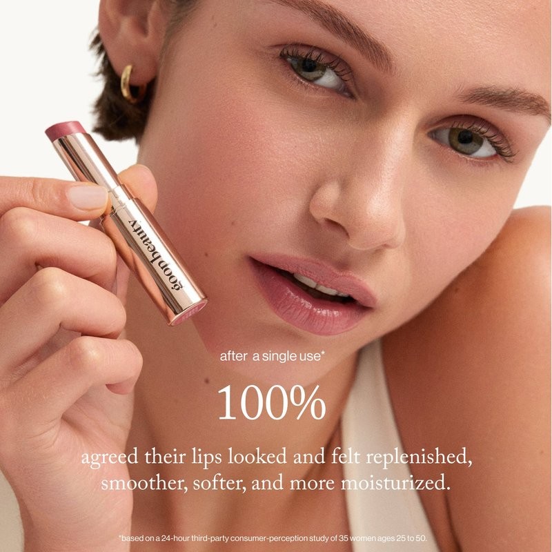 Clean Nourishing Lip Balm in Peony
