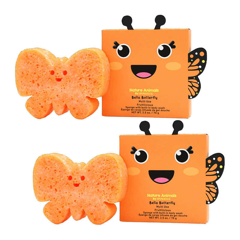 Spongellé Bella Butterfly Nature Animals Buffer