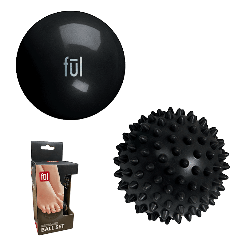 Black Massage Ball Set (2 Pieces)