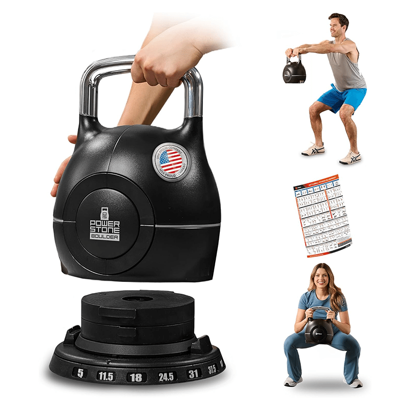 PowerStone Boulder Adjustable Kettlebell