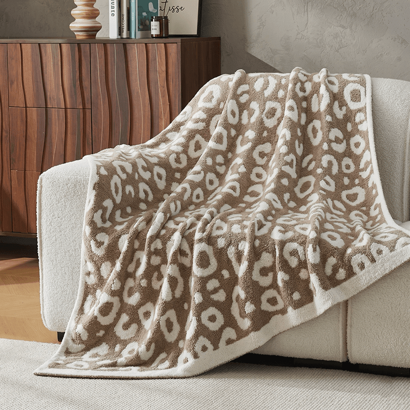 Leopard Throw Blanket