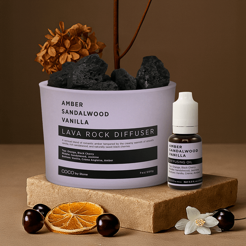 Lava Rock Diffuser with Oil