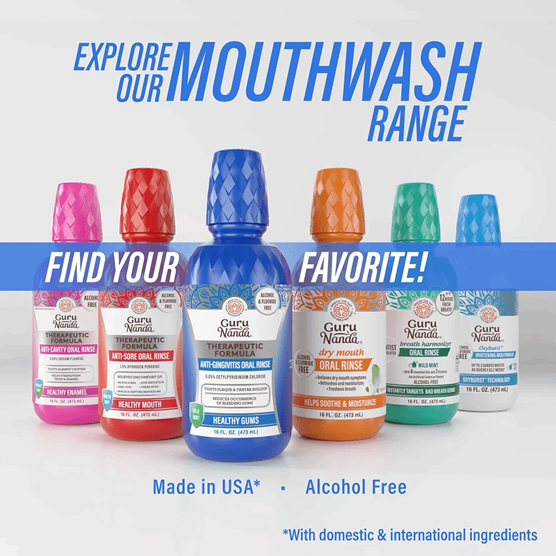Healthy Gums Oral Rinse -  Wild Mint