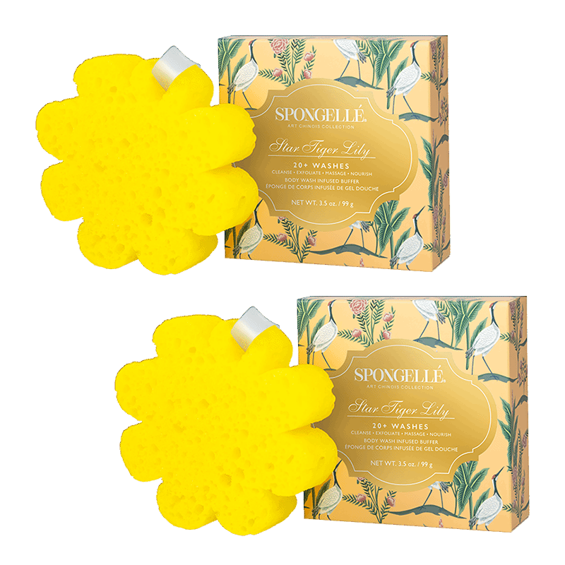 Spongelle Art Chinois Collection Body Buffer - Tiger Lily