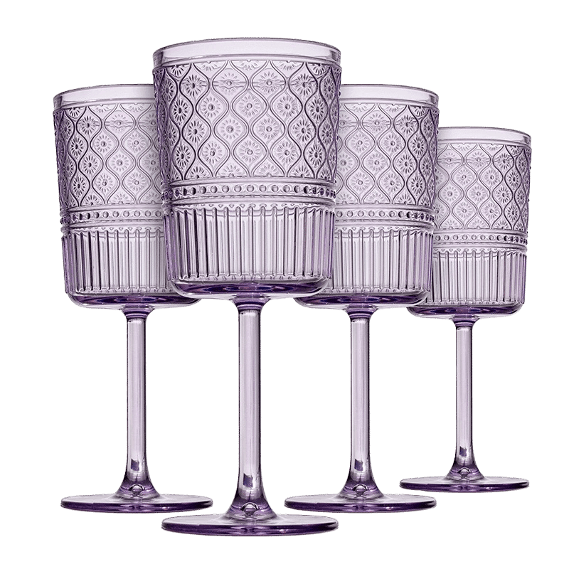 Claro Acrylic Goblet (4 Pack)