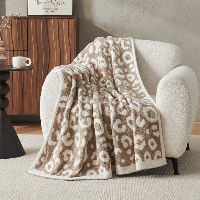 Leopard Throw Blanket