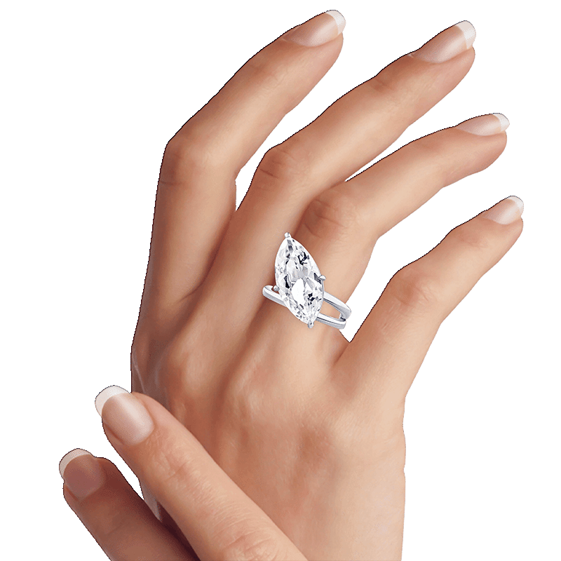 Statement Marquis CZ Wrap Ring