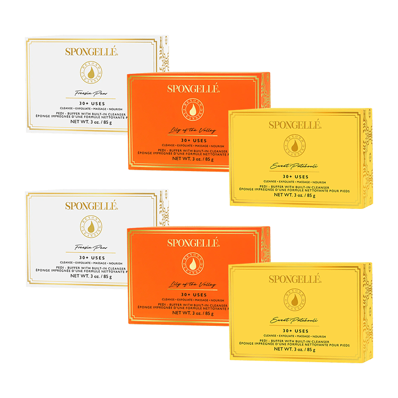 Spongelle Trio Pedi Buffer