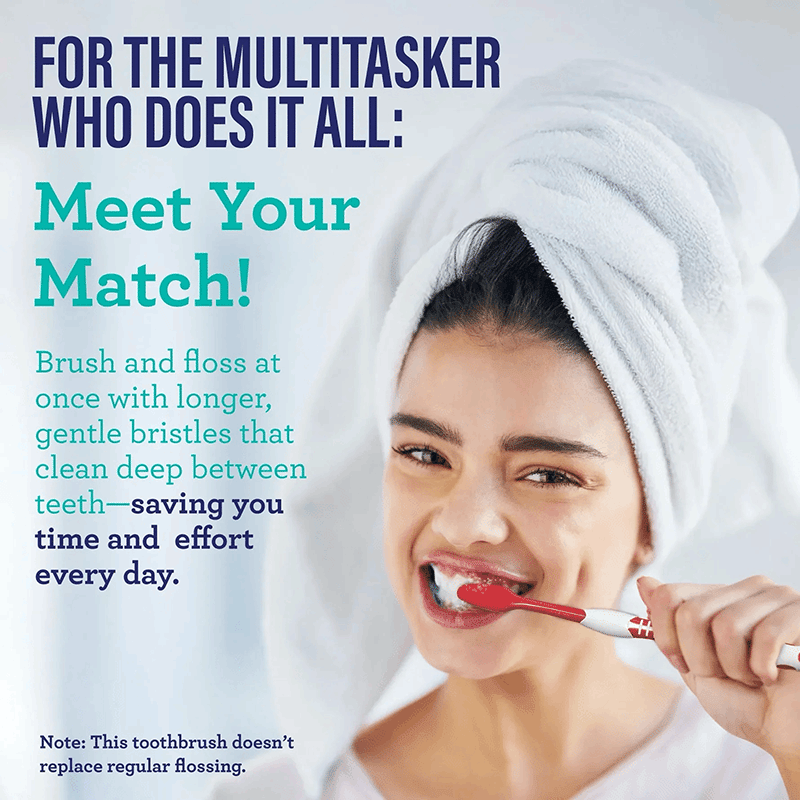 Floss Fusion Toothbrush 8PK