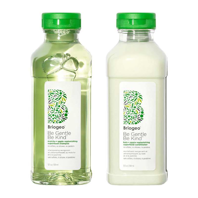 Superfoods Matcha + Apple Replenishing Shampoo + Conditioner Set