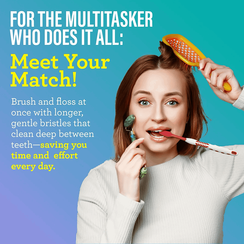 Floss Fusion Toothbrush 8PK