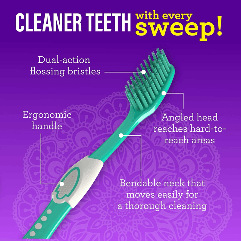 Floss Fusion Toothbrush 8PK