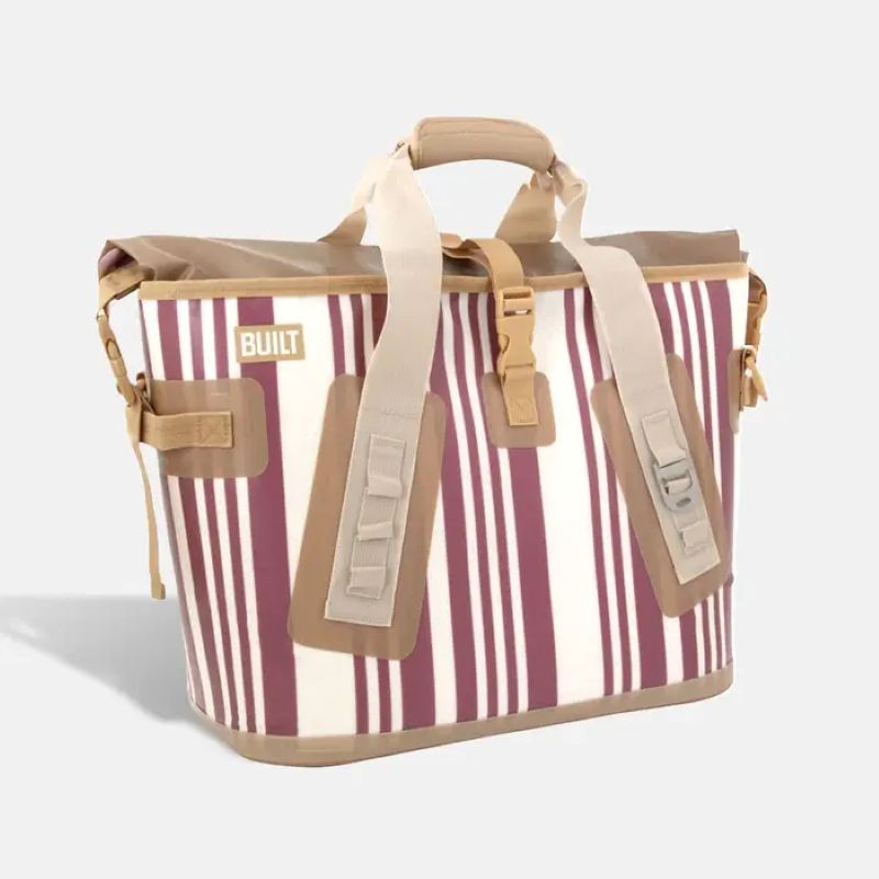 Welded Cooler Bag - Large - Pink Stripe