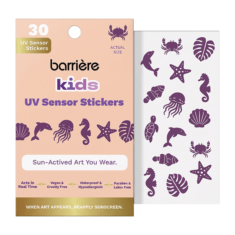 Burn Notice UV Patches for kids