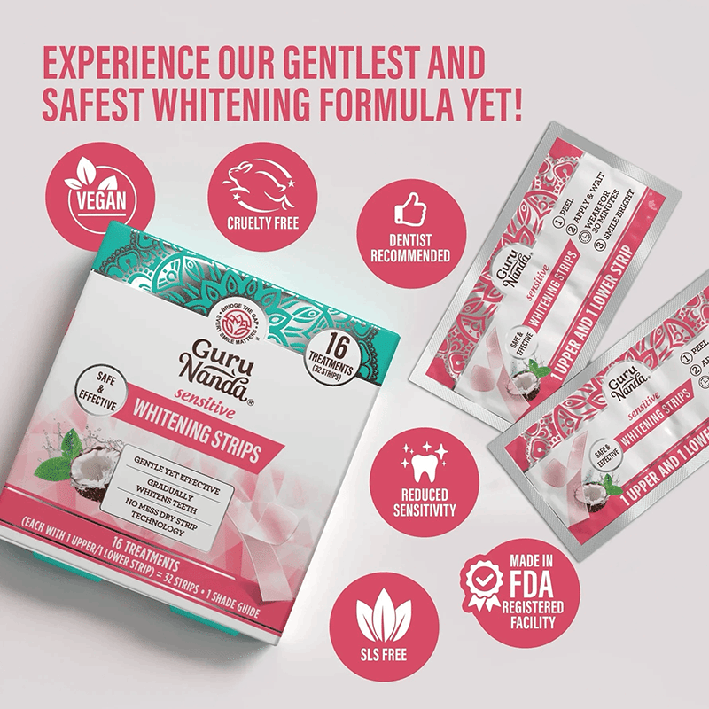 Sensitive Whitening Strips 32ct