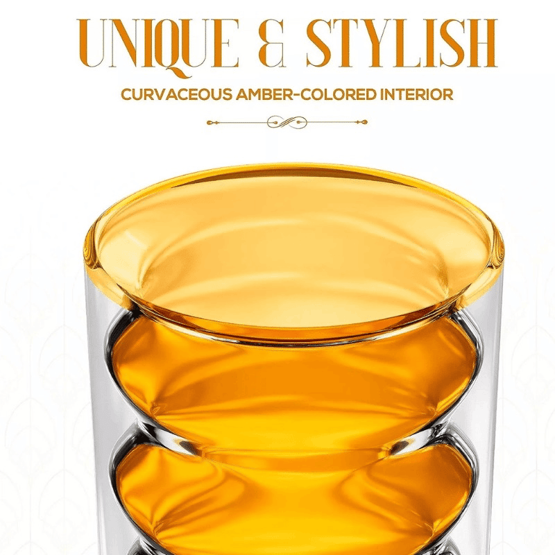 10oz Double Wall Bubble Glasses (2 Pack)