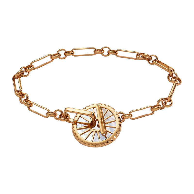 MOP Starburst Toggle Bracelet