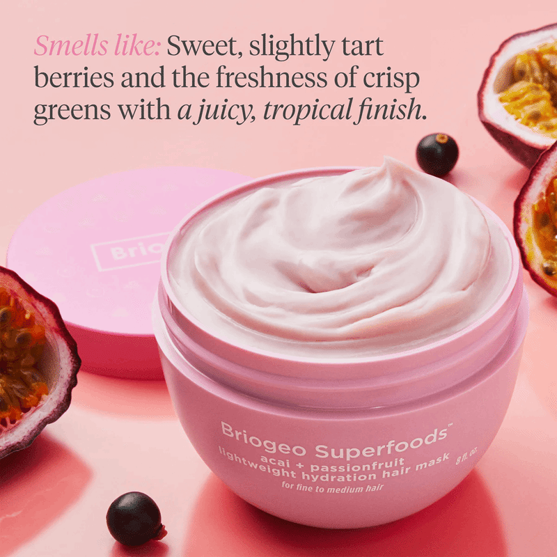 Acai + Passionfruit Lightweight Hydration Hair Mask