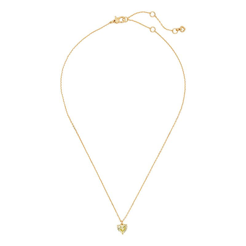 My Love august heart pendant