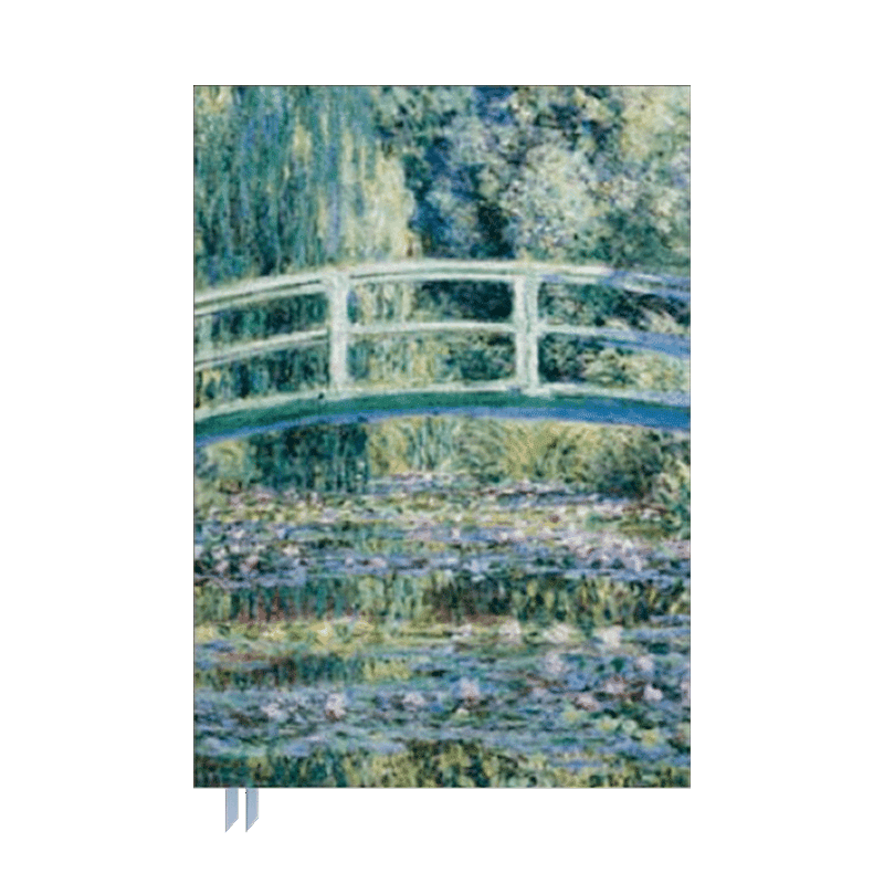 A5 Linen Cover Notebook Gallery Monet