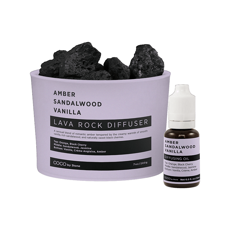 Lava Rock Diffuser with Oil