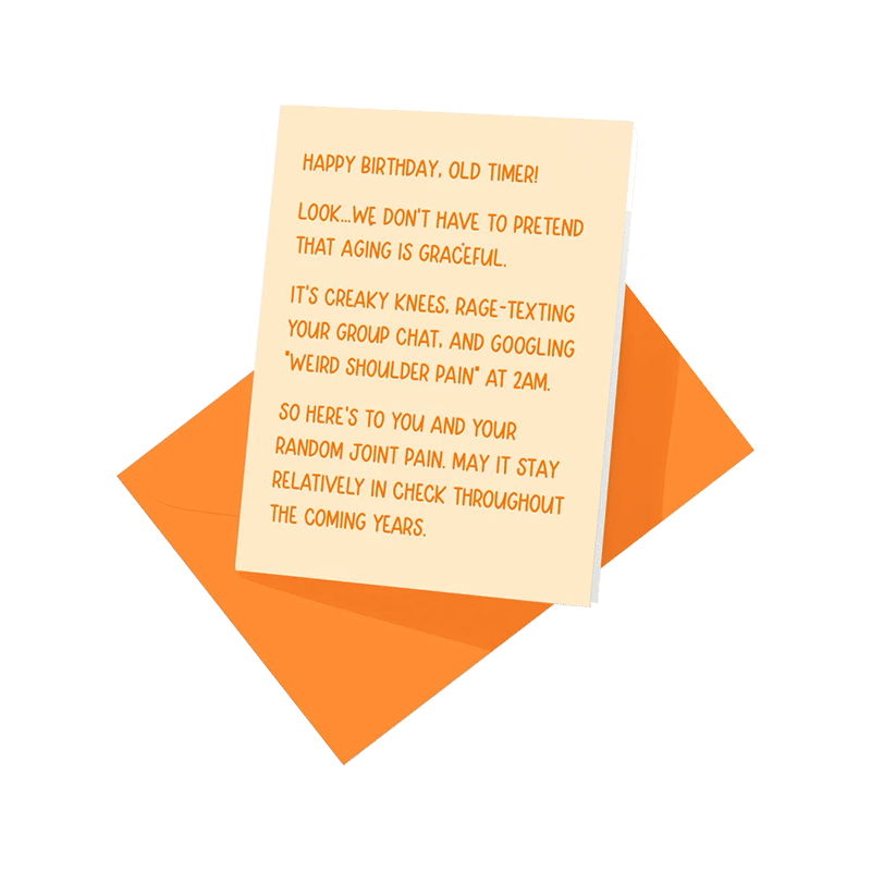 Random Joint Pain Card