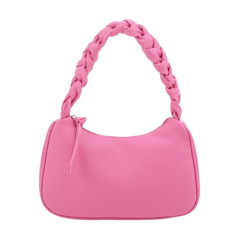 Nora Braided Handle Shoulder Bag