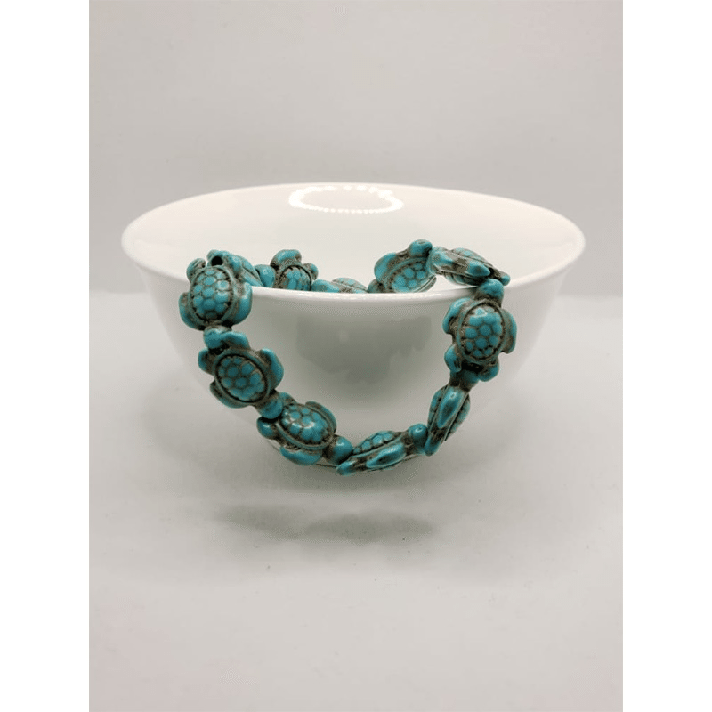 Turquoise Sea Turtles Bracelet