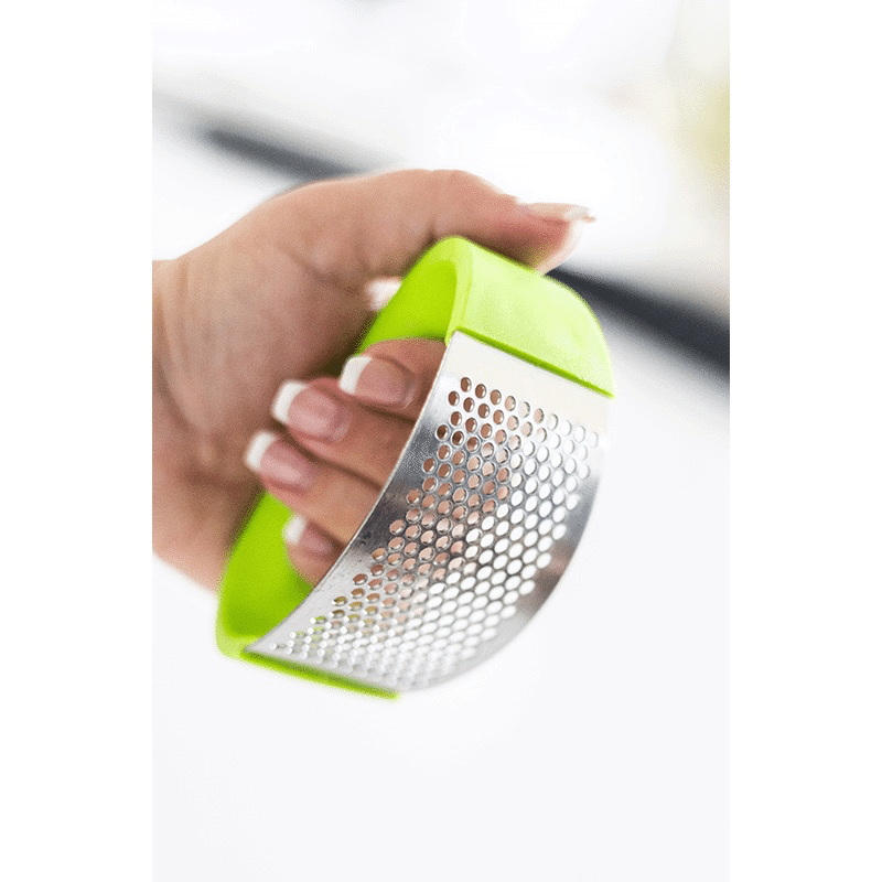 Stainless Steel Rolling Garlic Press