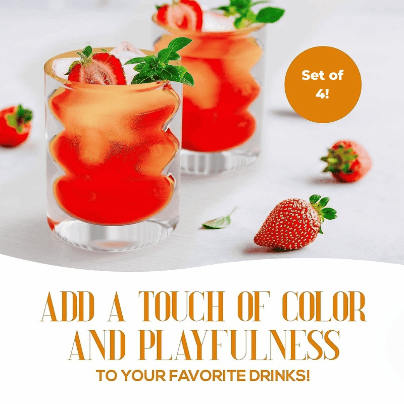 10oz Double Wall Bubble Glasses (2 Pack)