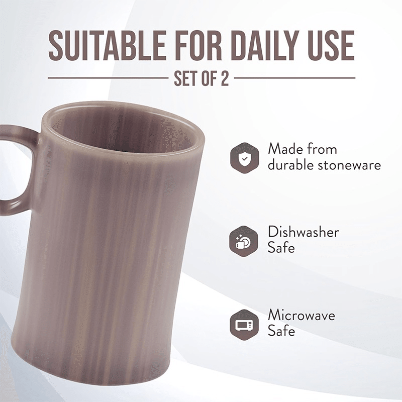 17oz Stoneware Mug (2 Pack)