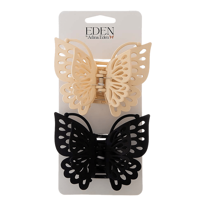Double 3D Butterfly Claw Clip 2 Pack